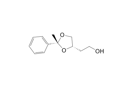 (4 S / R)-2-Methyl-2-phenyl-1,3-dioxolan-4-ethanol
