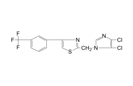 2-[(4,5-DICHLOROIMIDAZOL-1-YL)METHYL]-4-(alpha,alpha,alpha-TRIFLUORO-m-TOLYL)THIAZOLE