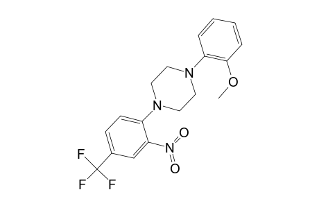 1-(2-Methoxy-phenyl)-4-(2-nitro-4-trifluoromethyl-phenyl)-piperazine