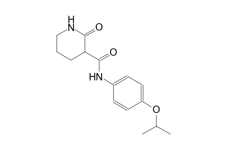 N-(4-isopropoxyphenyl)-2-oxo-3-piperidinecarboxamide