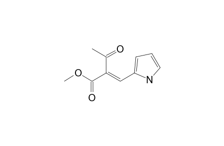 Methyl (E),and (Z)-2-acetyl-3-(pyrrole-2-yl)propenoate