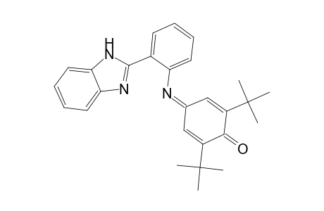 4-[2-(1H-benzimidazol-2-yl)phenyl]imino-2,6-ditert-butyl-1-cyclohexa-2,5-dienone