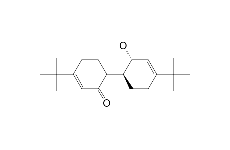 [Bi-3-cyclohexen-1-yl]-2-one, 4,4'-bis(1,1-dimethylethyl)-2'-hydroxy-, [1'.alpha.(S*),2'.alpha.]-(.+-.)-