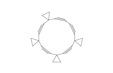 Tetraspiro[2.2.2.2.2.2.2.4]docosa-4,9,14,19,21-pentyne