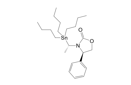 (4R)-3-[(1S)-1-(Tributylstannyl)ethyl]-4-phenyl-1,3-oxazolidin-2-one