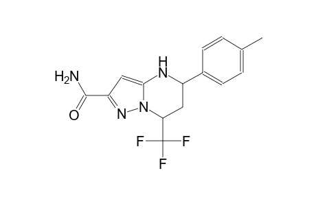 5-(4-methylphenyl)-7-(trifluoromethyl)-4,5,6,7-tetrahydropyrazolo[1,5-a]pyrimidine-2-carboxamide