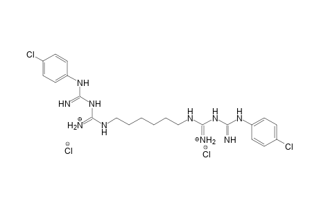 1,1'-HEXAMETHYLENEBIS[5-(p-CHLOROPHENYL)BIGUANIDE], DIHYDROCHLORIDE