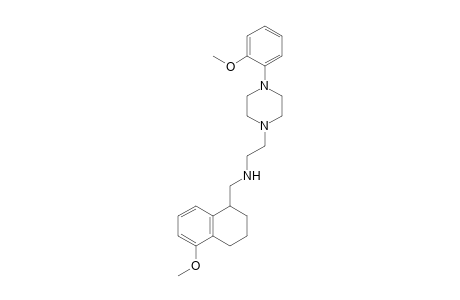 1-(2-Methoxyphenyl)-4-[2-[N-(5-methoxy-1,2,3,4-tetrahydronaphthalene-1-yl)methylamino]ethyl]piperazine