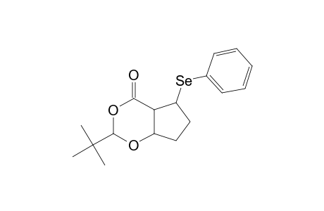 2-tert-Butyl-5-(phenylselanyl)tetrahydrocyclopenta[d][1,3]dioxin-4(4ah)-one