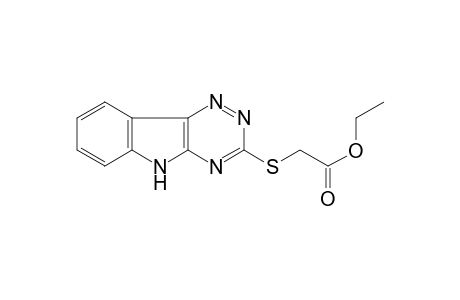 (9H-1,3,4,9-Tetraaza-fluoren-2-ylsulfanyl)-acetic acid ethyl ester