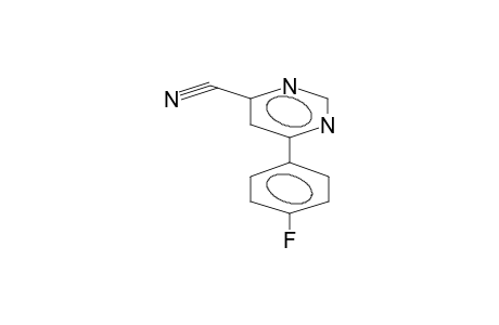 4-PARA-FLUOROPHENYL-6-CYANOPYRIMIDINE