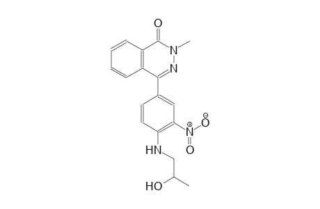 4-{4-[(2-hydroxypropyl)amino]-3-nitrophenyl}-2-methyl-1(2H)-phthalazinone