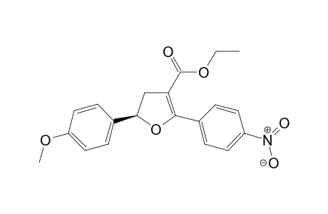 Ethyl (5R)-5-(4-methoxyphenyl)-2-(4-nitrophenyl)-4,5-dihydrofuran-3-carboxylate