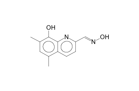 2-HYDROXYIMINOMETHYL-5,7-DIMETHYL-8-HYDROXYQUINOLINE