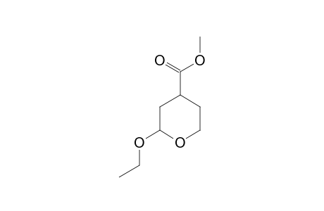 2H-Pyran-4-carboxylic acid, 2-ethoxytetrahydro-, methyl ester