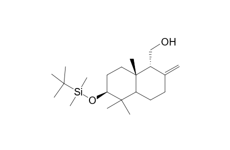 Trans-decahydro-6.beta.-[tert-butyldimethylsilyl)oxy]-5,5-8A.beta.-trimethyl-2-methylene-1.xi.-naphthalenemethanol