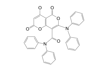 7-(Diphenylamino)-4-hydroxy-2,5-dioxo-N,N-diphenyl-2H,5H-pyrano[4,3-b]pyrane-8-carboxamide