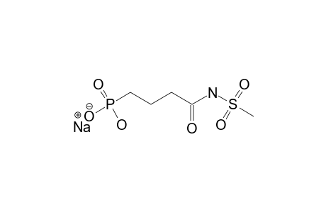 SODIUM-HYDROGEN-[4-(METHYLSULFONAMIDO)-4-OXOBUTYL)-PHOSPHONATE