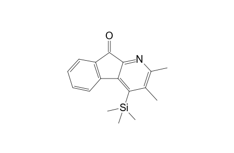 2,3-Dimethyl-4-(trimethylsilyl)-1-azafluorenone