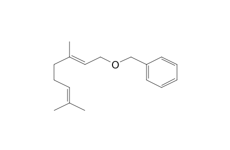 Benzene, [[(3,7-dimethyl-2,6-octadienyl)oxy]methyl]-, (E)-