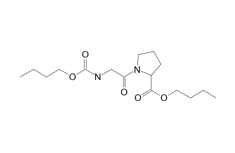 Glycyl-L-proline, N-butoxycarbonyl-, butyl ester