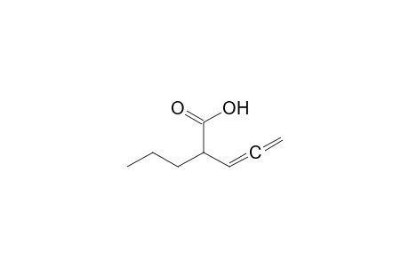 2-(n-Propyl)penta-3,4-dienoic acid