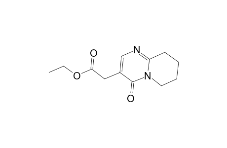 4H-Pyrido[1,2-a]pyrimidine-3-acetic acid, 6,7,8,9-tetrahydro-4-oxo-, ethyl ester