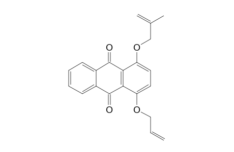 1-(2'-Methylprop-2'-enyloxy)-4-(prop-2''-enyloxy)-anthraquinone