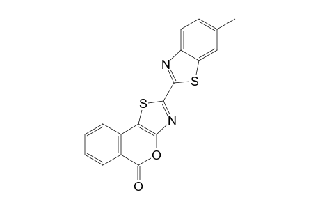 2-(6-Methylbenzo[d]thiazol-2-yl)-5H-isochromeno[3,4-d]thiazol-5-one