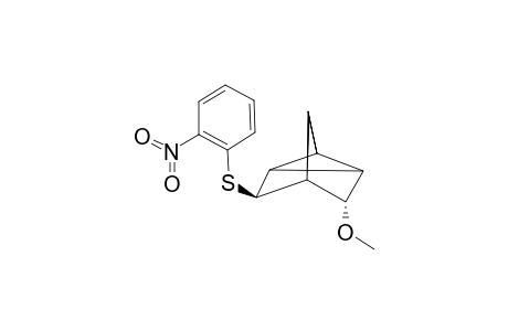 EXO-3-(2'-NITROPHENYLTHIO)-ENDO-5-METHOXY-TRICYCLO-[2.2.1.0(2,6)]-HEPTANE