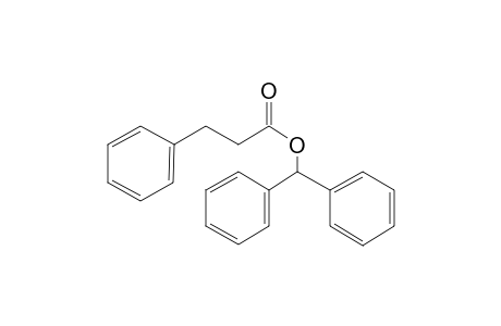 Diphenylmethyl .beta.-phenylpropionate