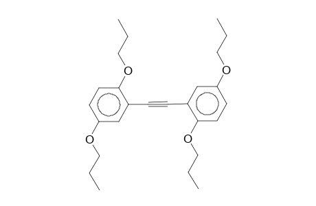 2-[2-(2,5-dipropoxyphenyl)ethynyl]-1,4-dipropoxybenzene