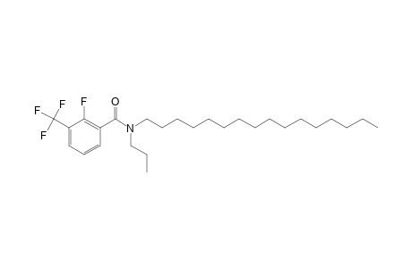 Benzamide, 2-fluoro-3-trifluoromethyl-N-propyl-N-hexadecyl-