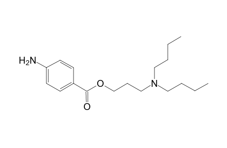 1-Propanol, 3-(dibutylamino)-, 4-aminobenzoate (ester)