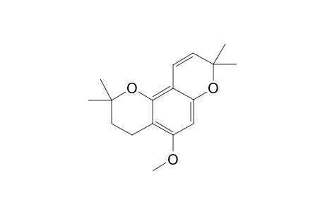 5-Methoxy-2,2,8,8-tetramethyl-3,4-dihydropyrano[2,3-f]chromene