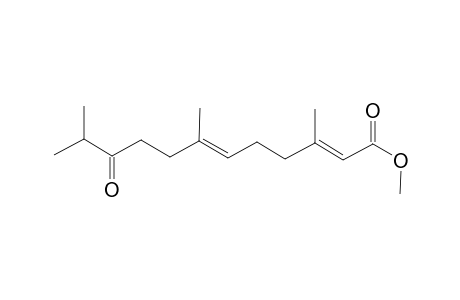 METHYL-(2-E,6-E)-10-OXO-3,7,11-TRI-METHYL-DODECA-2,6-DIENOATE