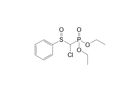 Diethyl chloro(phenylsulfinyl)methanephosphonate