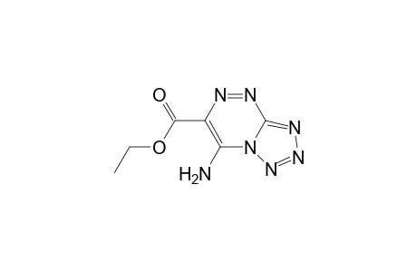 Tetrazolo[5,1-c][1,2,4]triazine-6-carboxylic acid, 7-amino-, ethyl ester