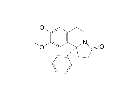 8,9-Dimethoxy-10b-phenyl-1,2,5,6-tetrahydropyrrolo[2,1-a]isoquinolin-3-one