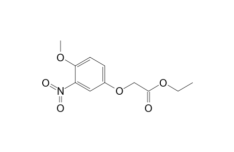 2-(4-Methoxy-3-nitro-phenoxy)acetic acid ethyl ester