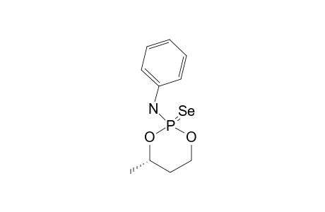 2-N-PHENYLAMINO-4-METHYL-2-SELENO-1,3,2-DIOXOPHOSPHORINANE,ISOMER-#1