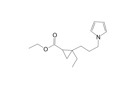 Ethyl 2-ethyl-2-(3'-pyrrol-1'-yl)propyl]cyclopropane-rboxylate1-c