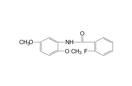 2',5'-dimethoxy-2-fluorobenzanilide