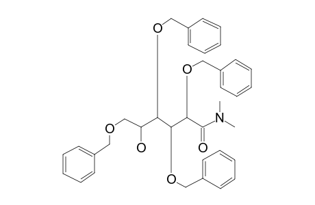 2,3,4,6-Tetra-o-benzyl-N,N-dimethyl-L-idonamide