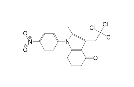 2-Methyl-1-(4-nitrophenyl)-3-(2,2,2-trichloroethyl)-1,5,6,7-tetrahydro-4H-indol-4-one