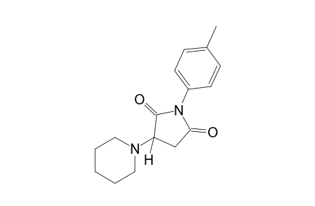 2-piperidino-N-p-tolylsuccinimide