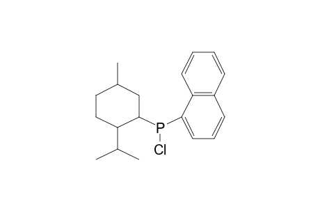 Phosphinous chloride, [methyl(1-methylethyl)cyclohexyl]-1-naphthalenyl-