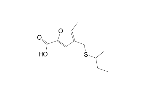 4-[(sec-butylsulfanyl)methyl]-5-methyl-2-furoic acid