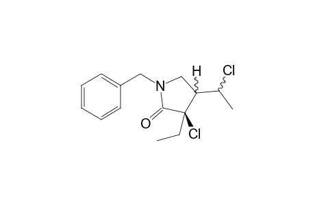 1-Benzyl-3-chloro-4-[1-chloroethyl]-pyrrolidin-2-one