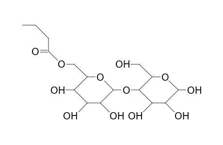 6-O-Butyryl.beta.-D-lactose